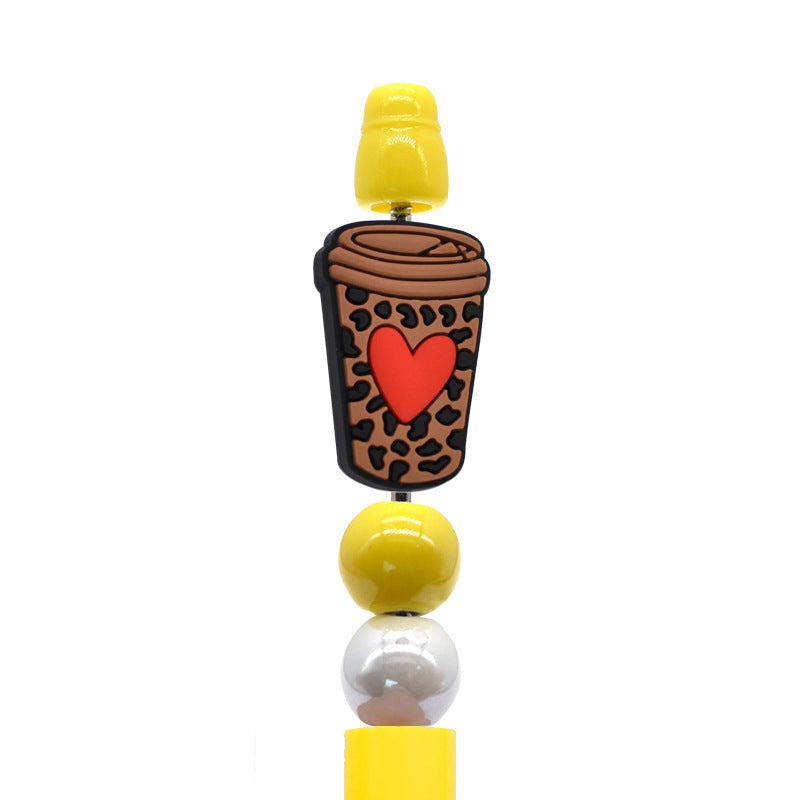 Wholesale Random  100pcs/pack Cartoon Love Mom Beads Focal Beads