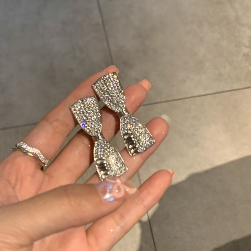 Wholesale Bow Zircon Hair Clips