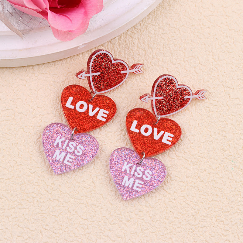 Wholesale Valentine' s Day Series Earrings