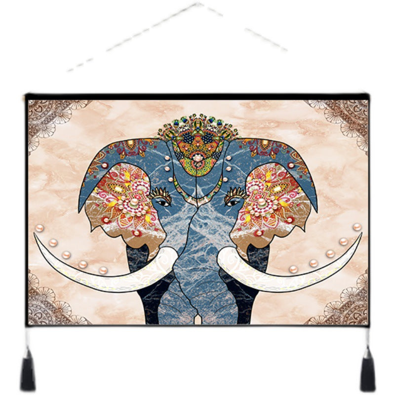 Wholesale Chemical Fiber Ethnic Style Tapestry Hanging Paintings