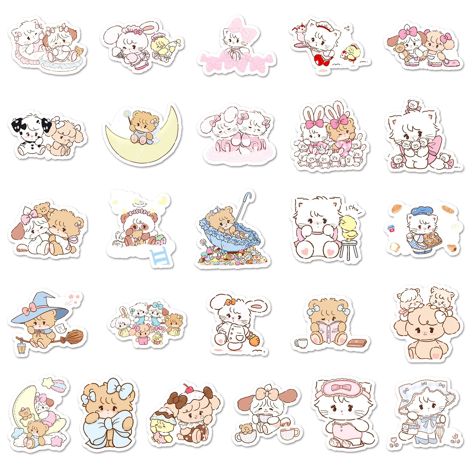 Wholesale 56 cute cartoon soft and able Mikko doodle stickers