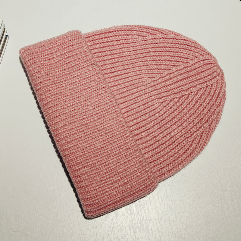 Wholesale Knitted Loose Thick Wool Hat
