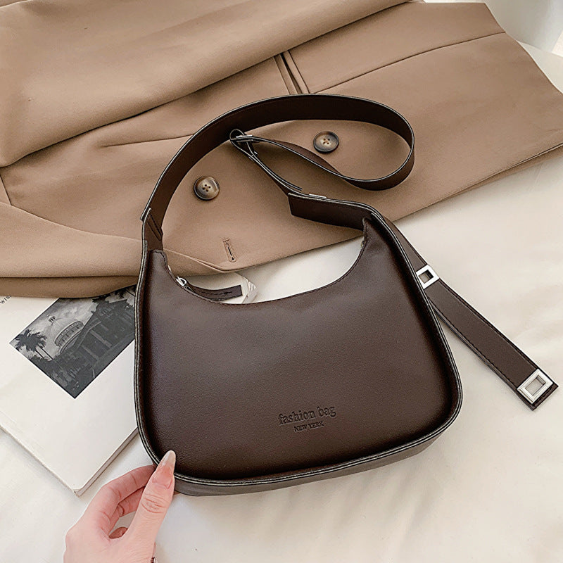 Wholesale Fashion Simple Retro Underarm Shoulder Bag