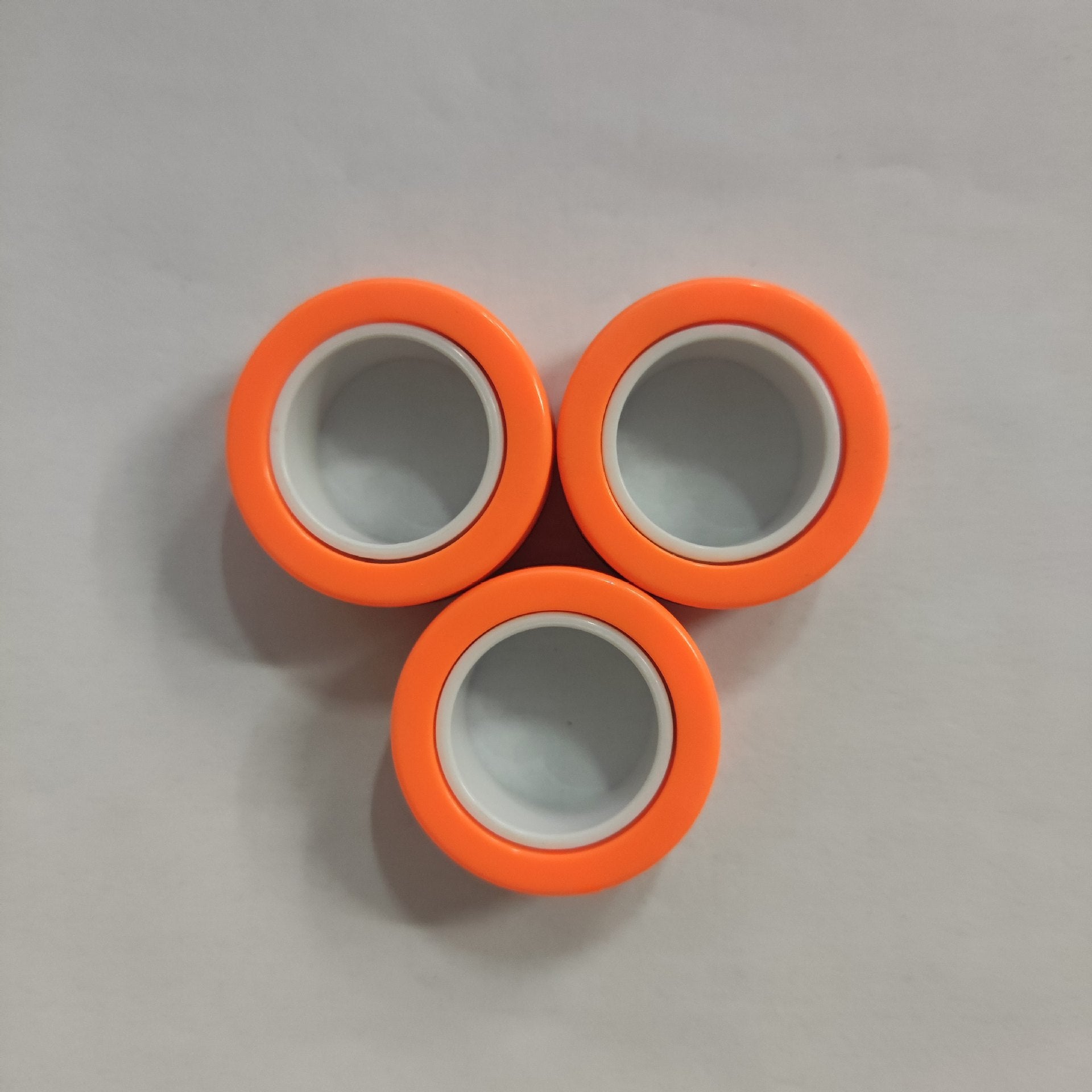 Wholesale Plastic Decompression Rotating Magnetic Toy Bracelet Rings