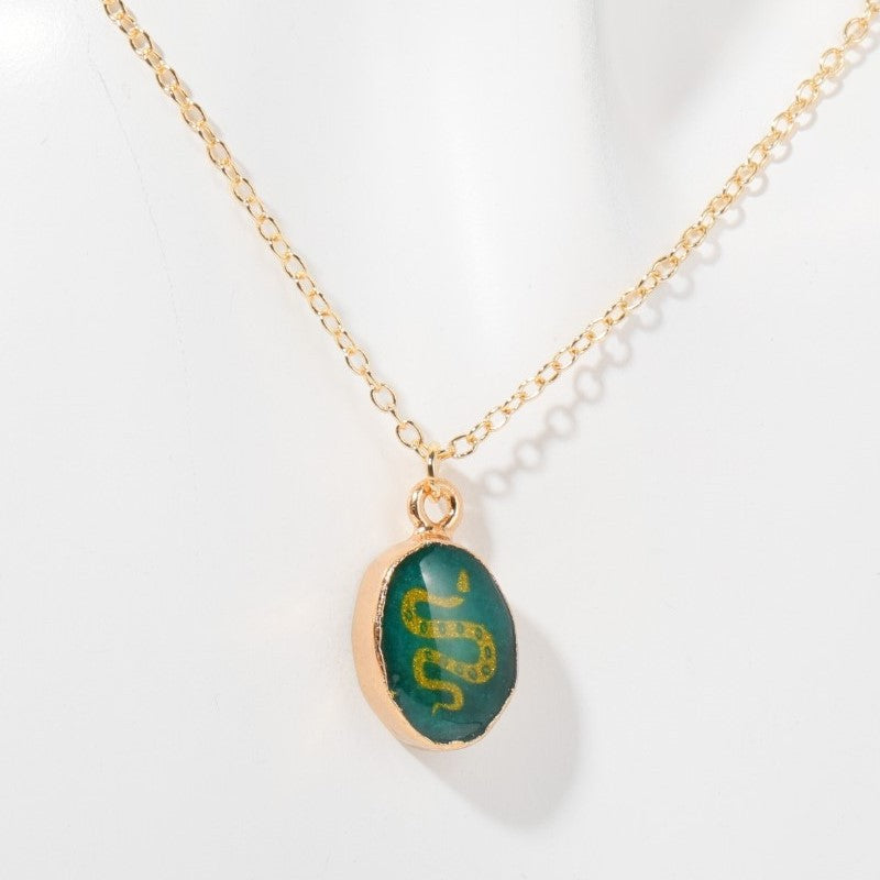 Wholesale of Natural Stone Gemstone Copper Necklaces