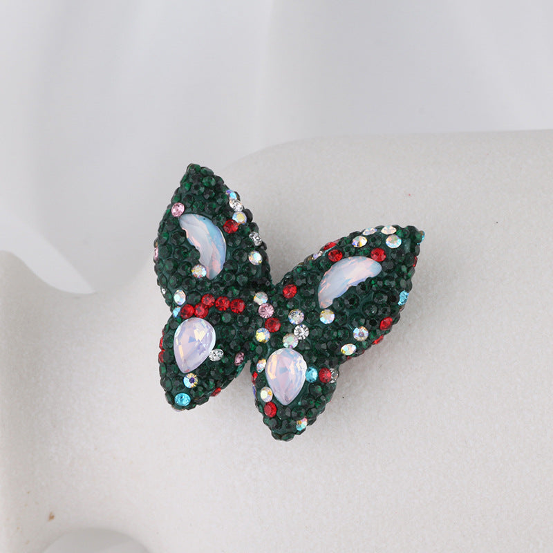 Wholesale DIY Colorful Butterfly Soft Clay Diamond Balls