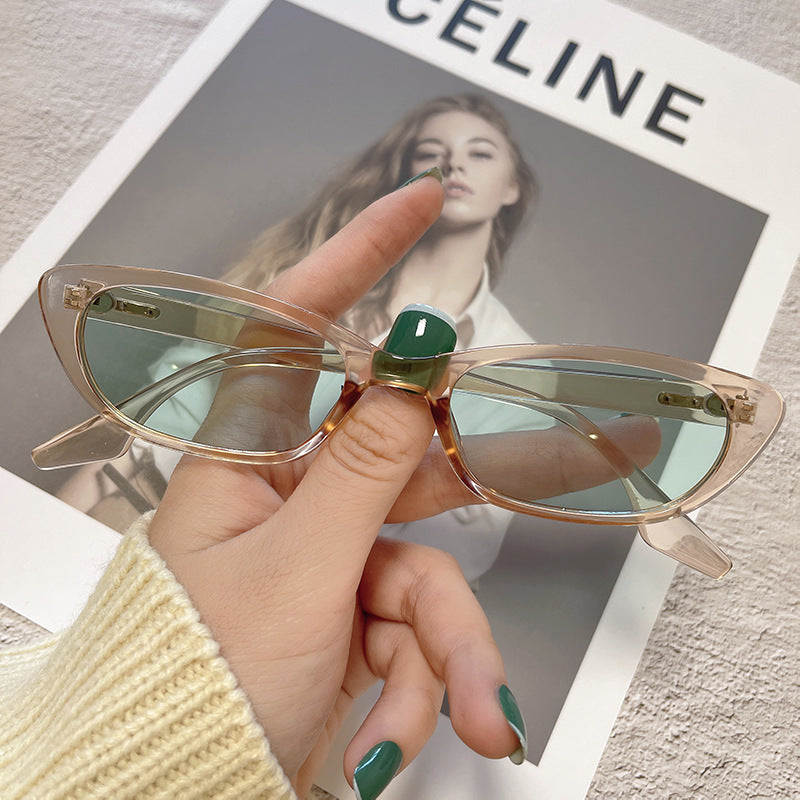 Wholesale Narrow Small Frame PC Sunglasses