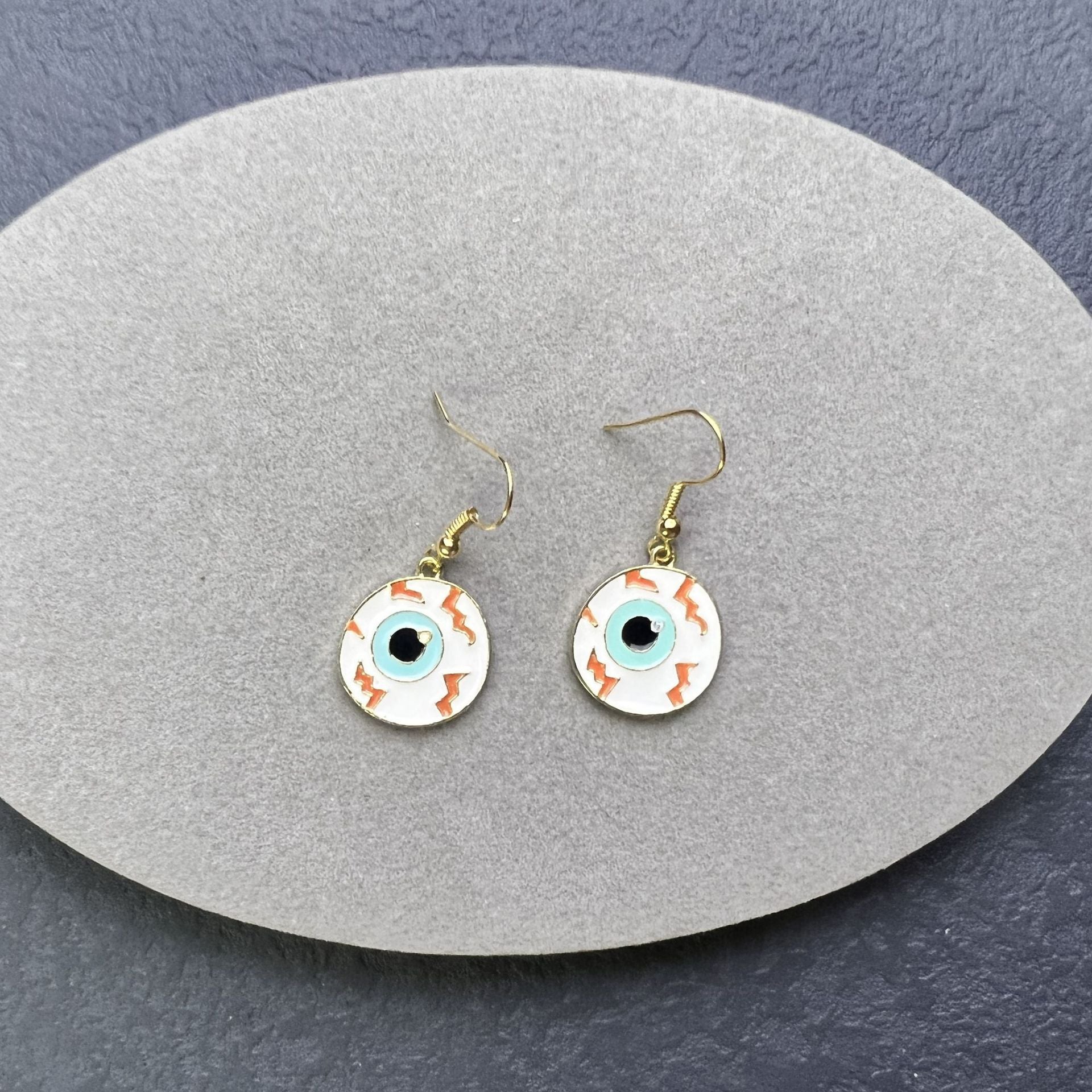 Wholesale Halloween Simple Fashion Ghost Pumpkin Spider Witch Spoof Earrings