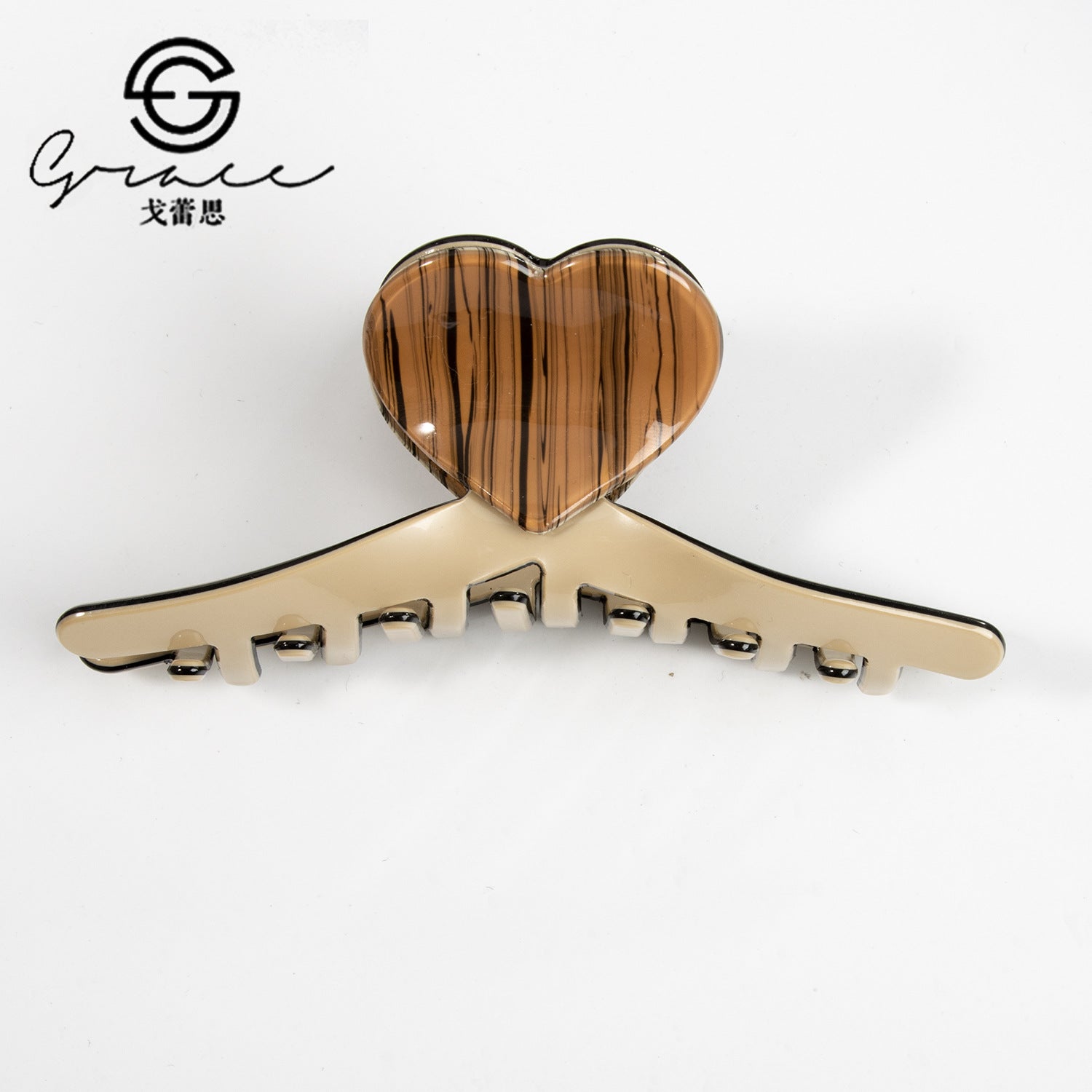 Wholesale Valentine's Day 10cm High Ponytail Clamp