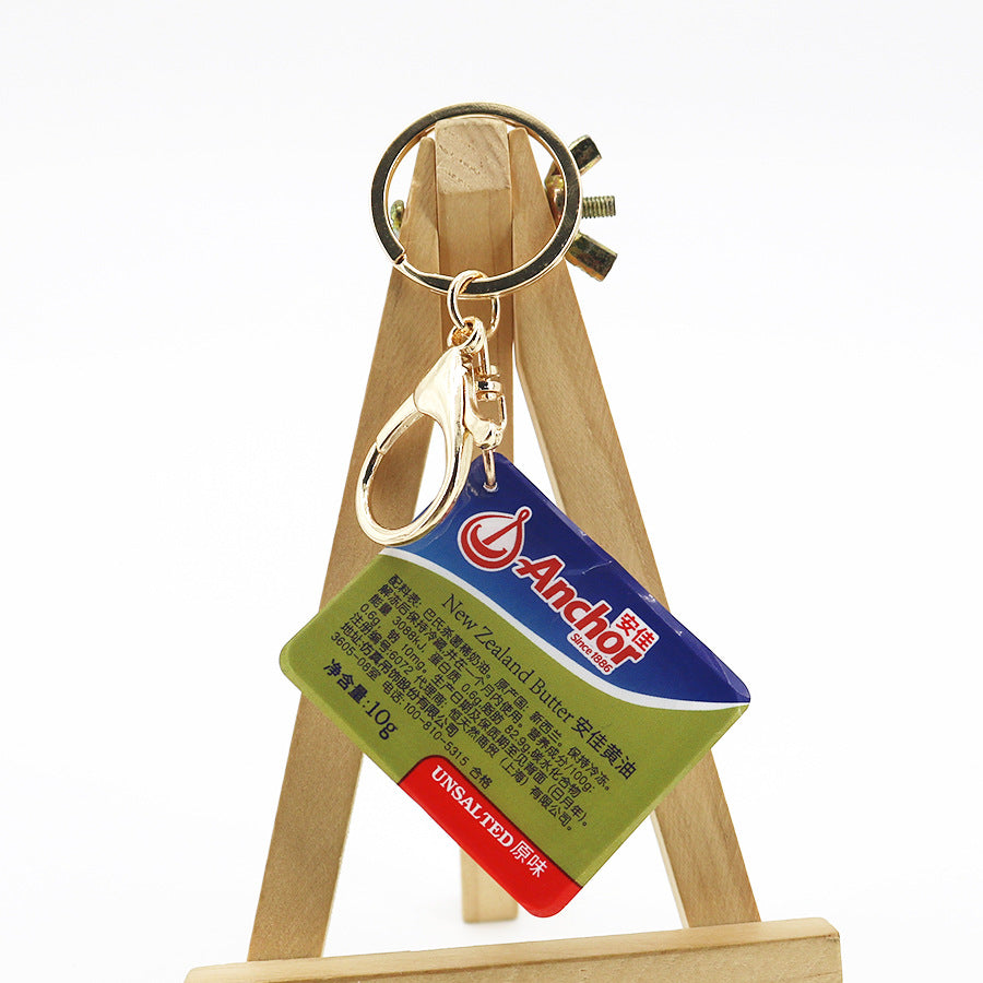 Wholesale Imitation Sauce Bag Q Elastic Sauce Keychain