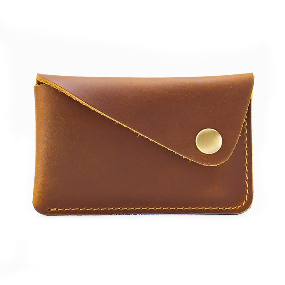Wholesale Genuine Leather Simple Multifunctional Retro Wallet