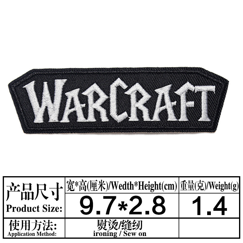 Wholesale Black And White Embroidered Letter Patches Set Of 16 For Clothes Bags Towels Fashion Decorative Gift Resale