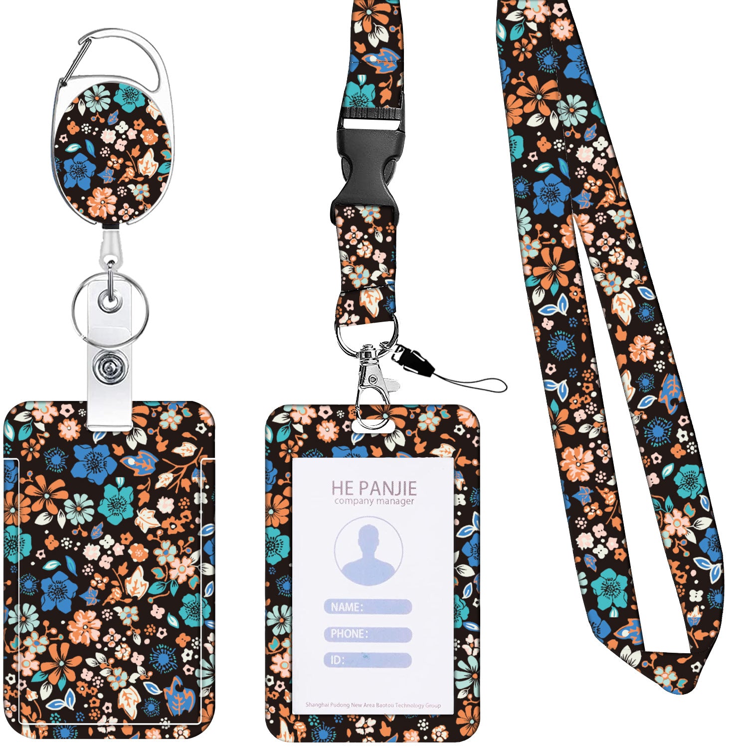 Wholesale Flower Zinc Alloy Keychain