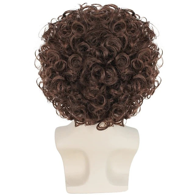 Wholesale Wig small curly fluffy headpiece Halloween party cosplay wig