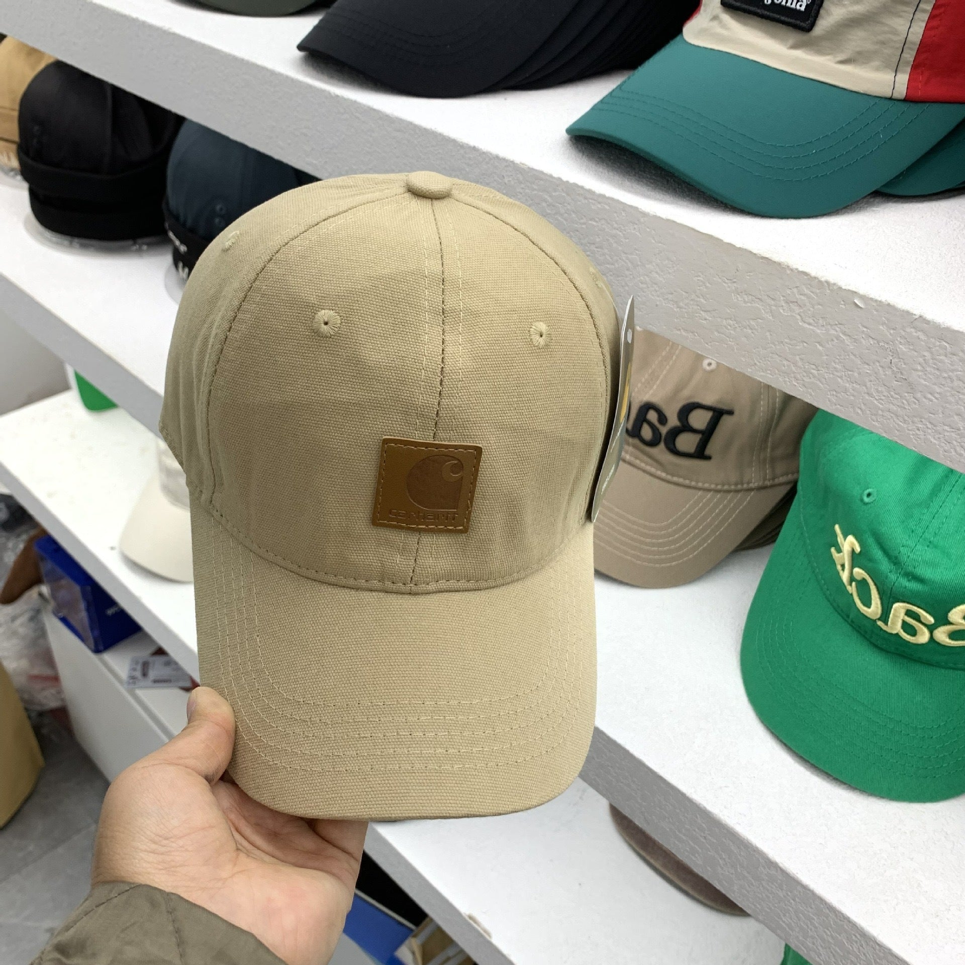 Wholesale Summer sunshade casual workwear washed distressed soft top baseball cap