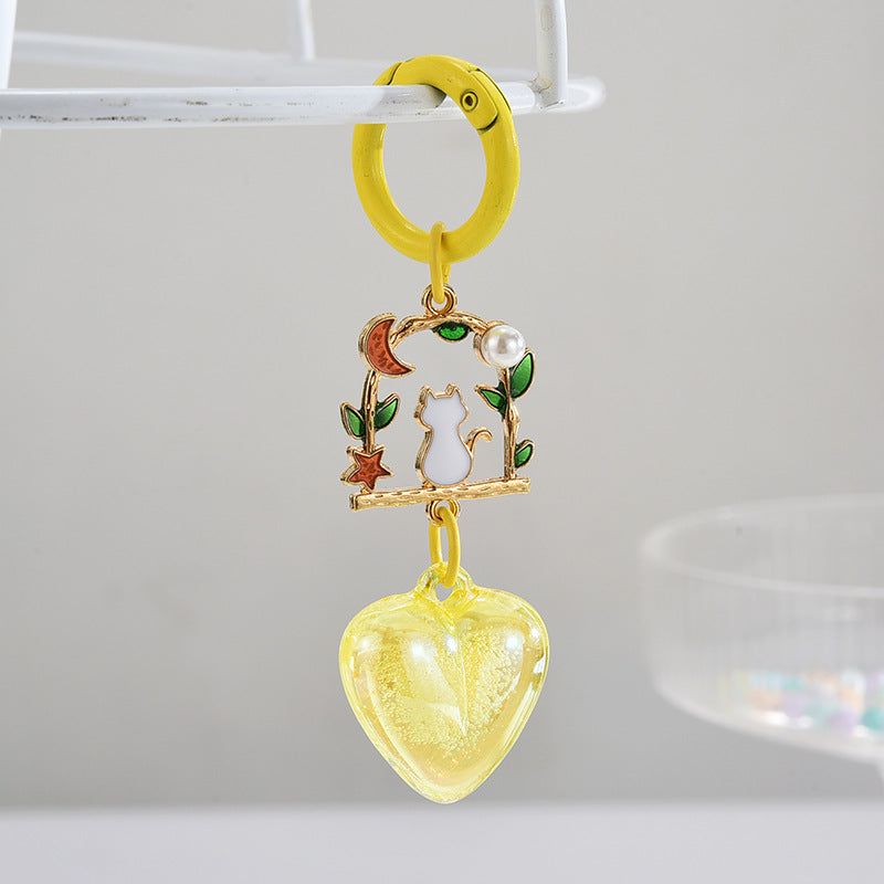 Wholesale Acrylic Heart Keychain