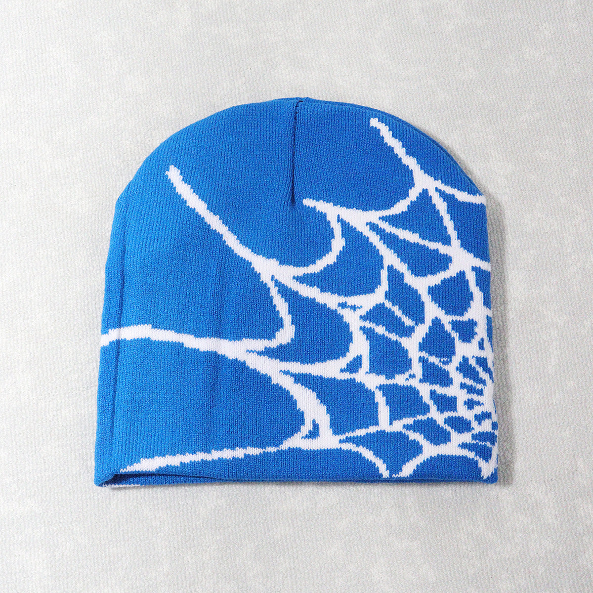 Wholesale Y2K Jacquard Knitted Hats, Spider Web Wool Hats
