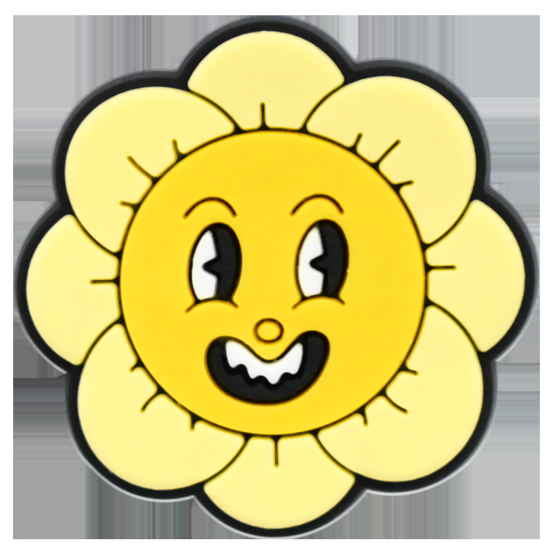 Wholesale Random 100pcs Valentine' s Day series diverse cartoon Croc Charms