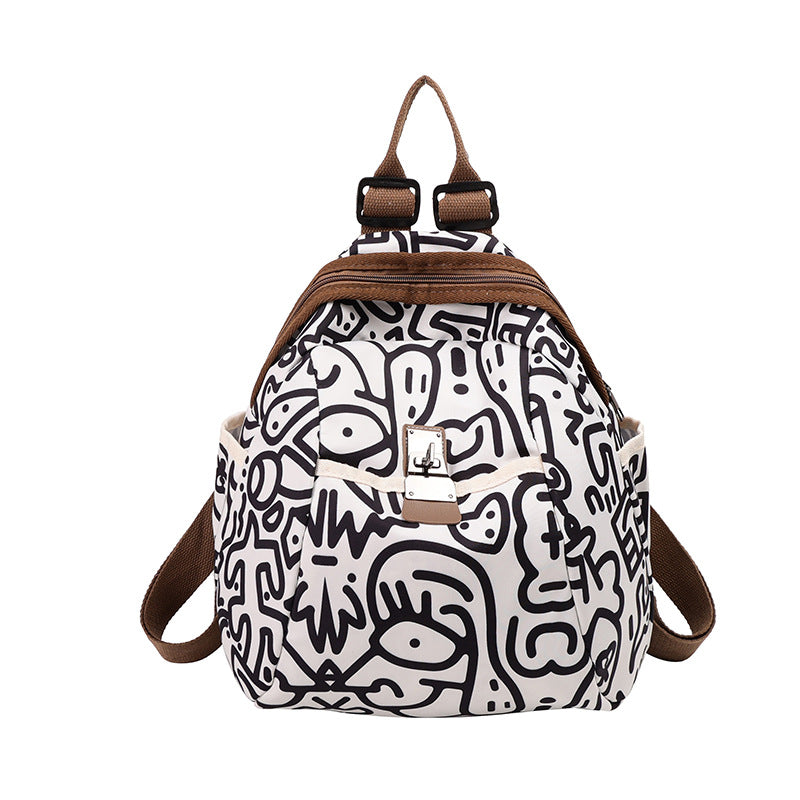 Wholesale PU Large Capacity Lightweight Casual Backpack