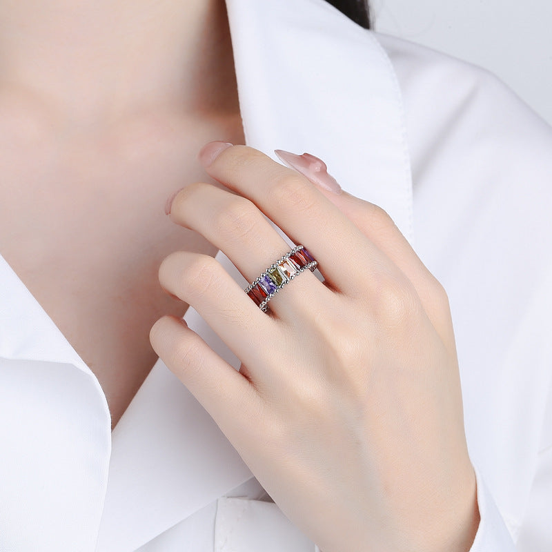 Anillo de arco iris de cobre al por mayor de cobre