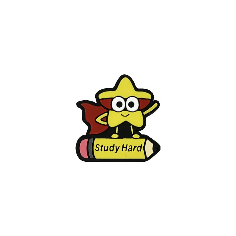 Wholesale 10pcs   Letter Learning Series Cartoon Beads   Focal Beads