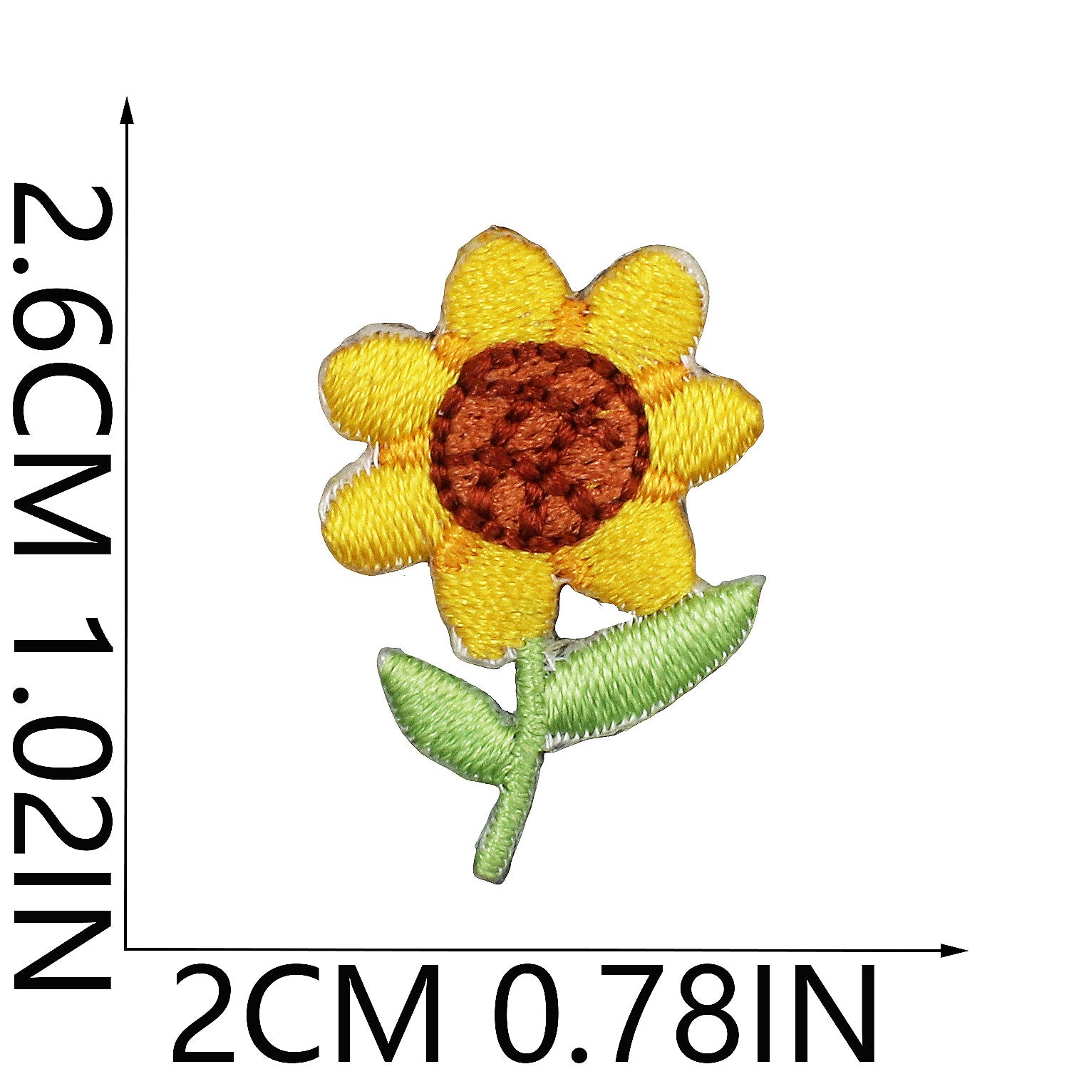 Wholesale Ginkgo Leaf Carnation Lily Rose Embroidery DIY Patches