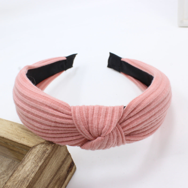 Wholesale Fabric Wide Edge Cross Headband