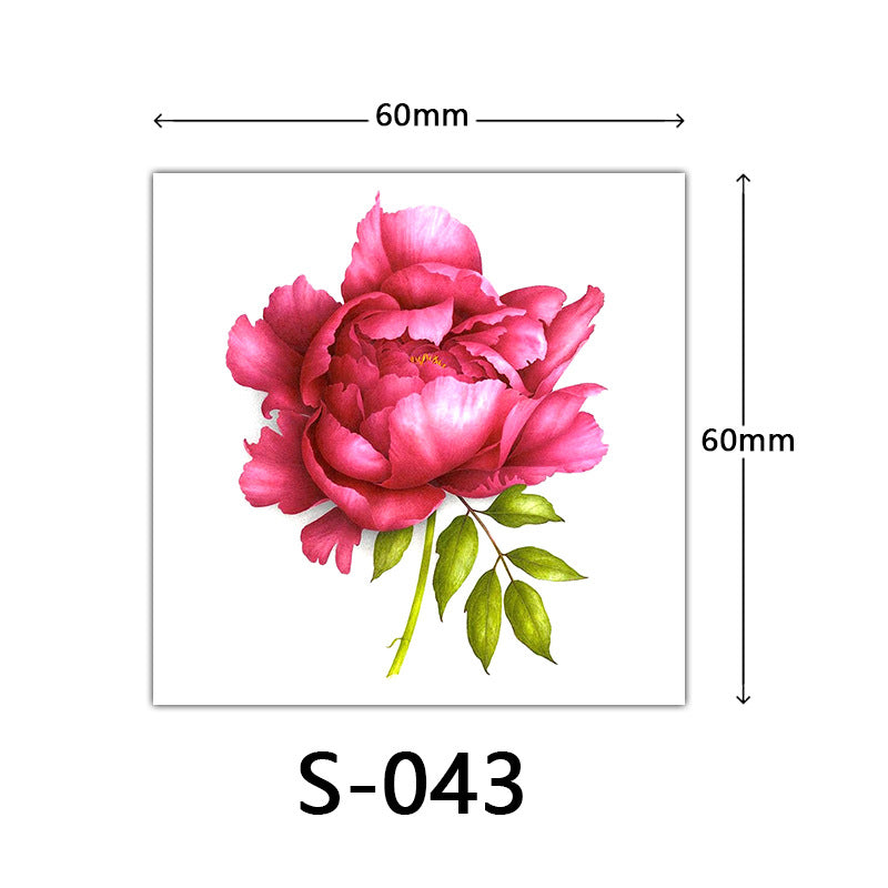 Wholesale 3D Colored Tattoo Stickers