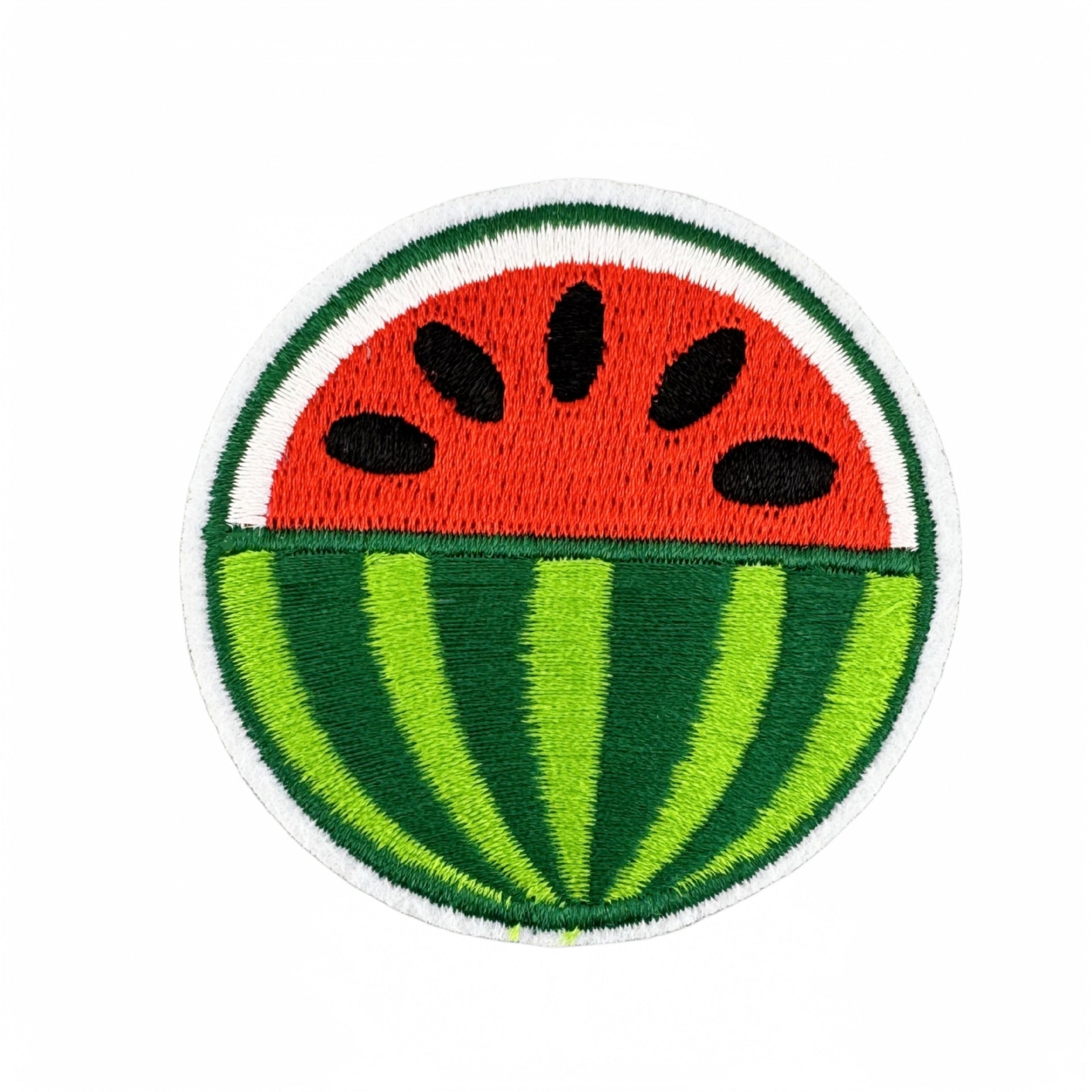 Wholesale Cartoon Watermelon Embroidered Patch Iron On DIY Fabric Sticker For Clothing And Bag Repair