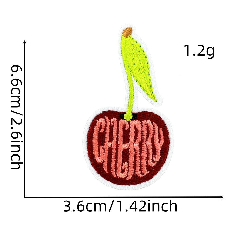 Wholesale Cartoon Red Cherry Series DIY Patches