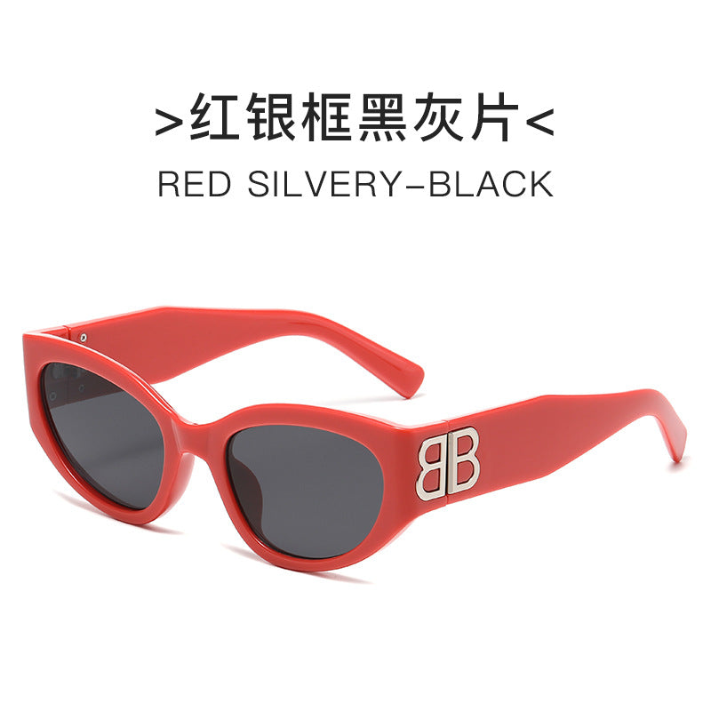 Wholesale Retro cat-eye high-end glasses