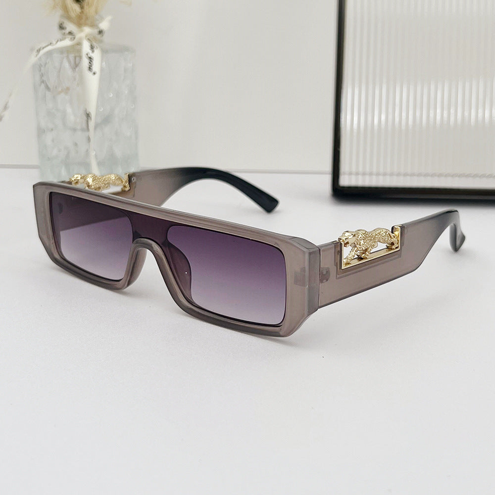 Wholesale Retro Square One-piece Sunglasses