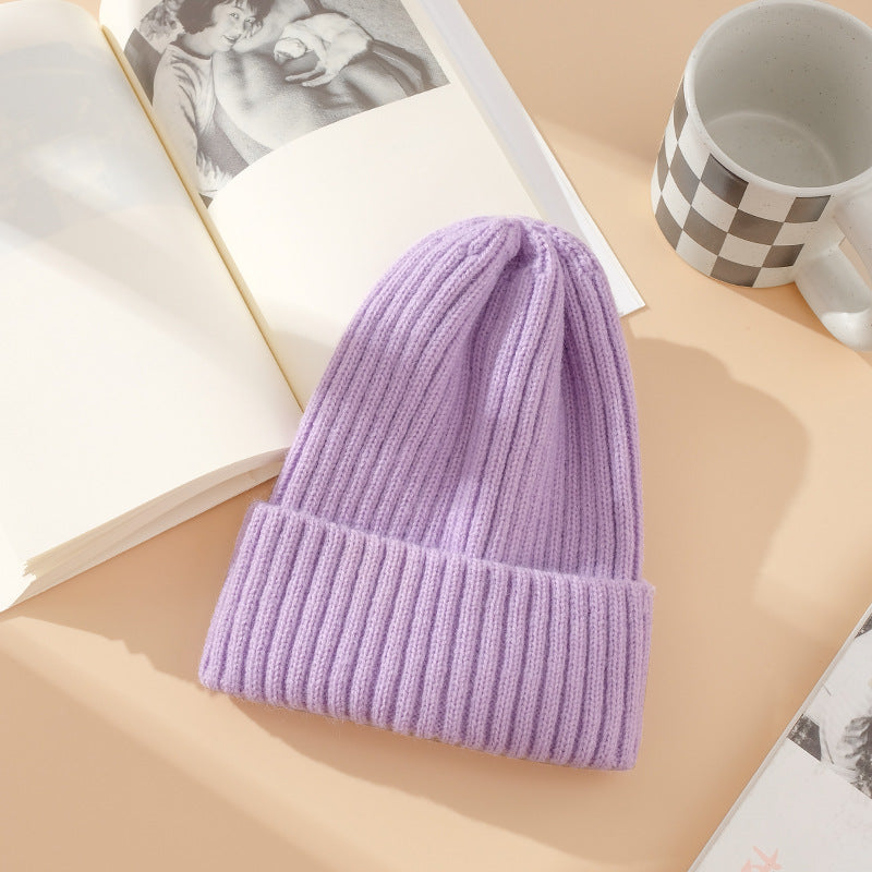 Wholesale Candy Colored Acrylic Melon Skin Hat