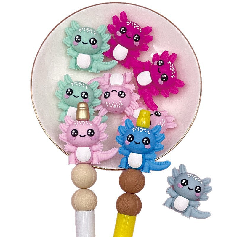 Wholesale 20pcs/ pack 3D silicone glue beads for baby teethers