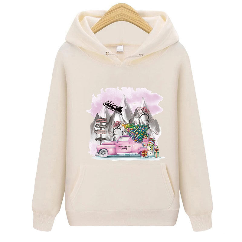 Wholesale Pink Christmas House Heat Transfer  UV DTF Ready to Press Transfers Wraps