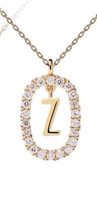 Wholesale Twenty Six Alphabet Pendants Copper Necklaces