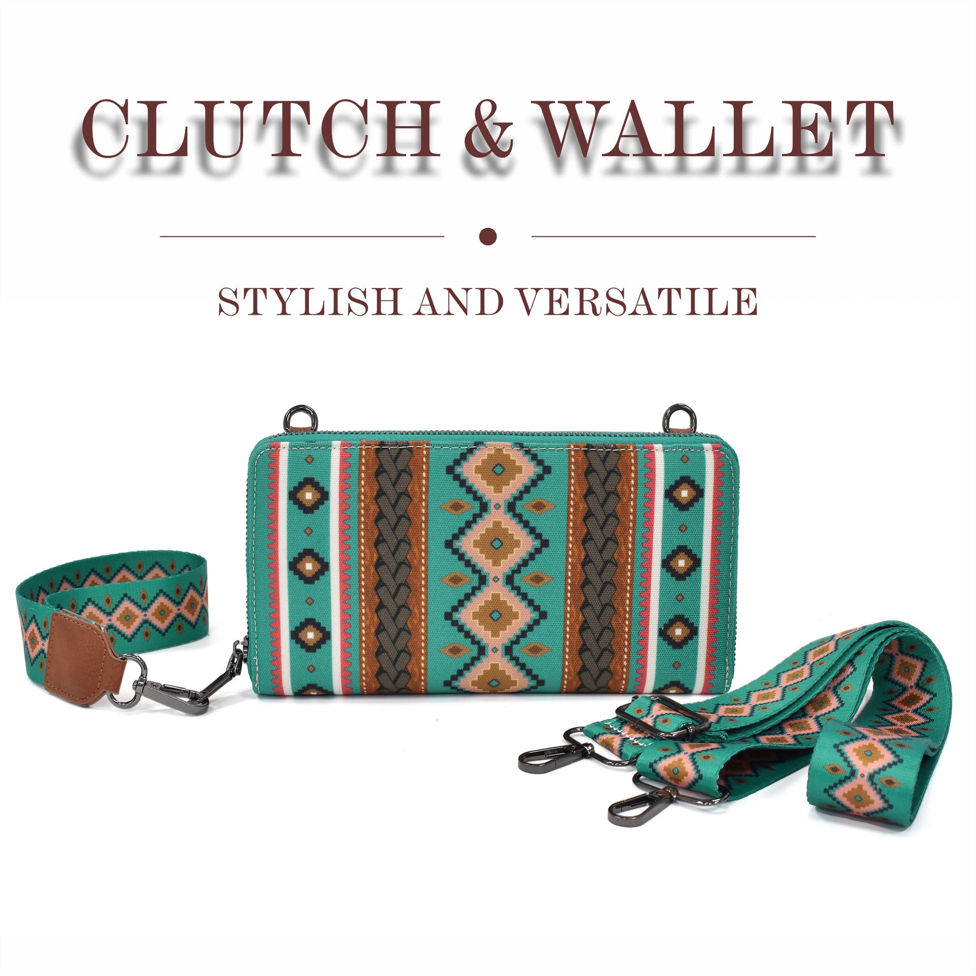 Wholesale Bohemian Ethnic Style Retro Zipper Canvas Fashion Portable Shoulder Bags