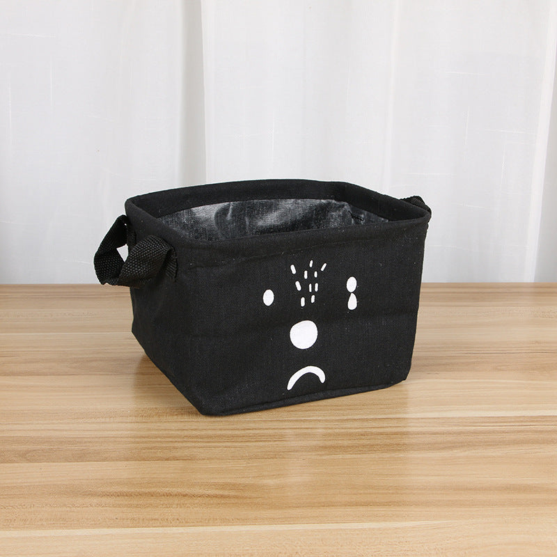 Wholesale Canvas Cartoon Large Capacity Dirty Clothes Basket