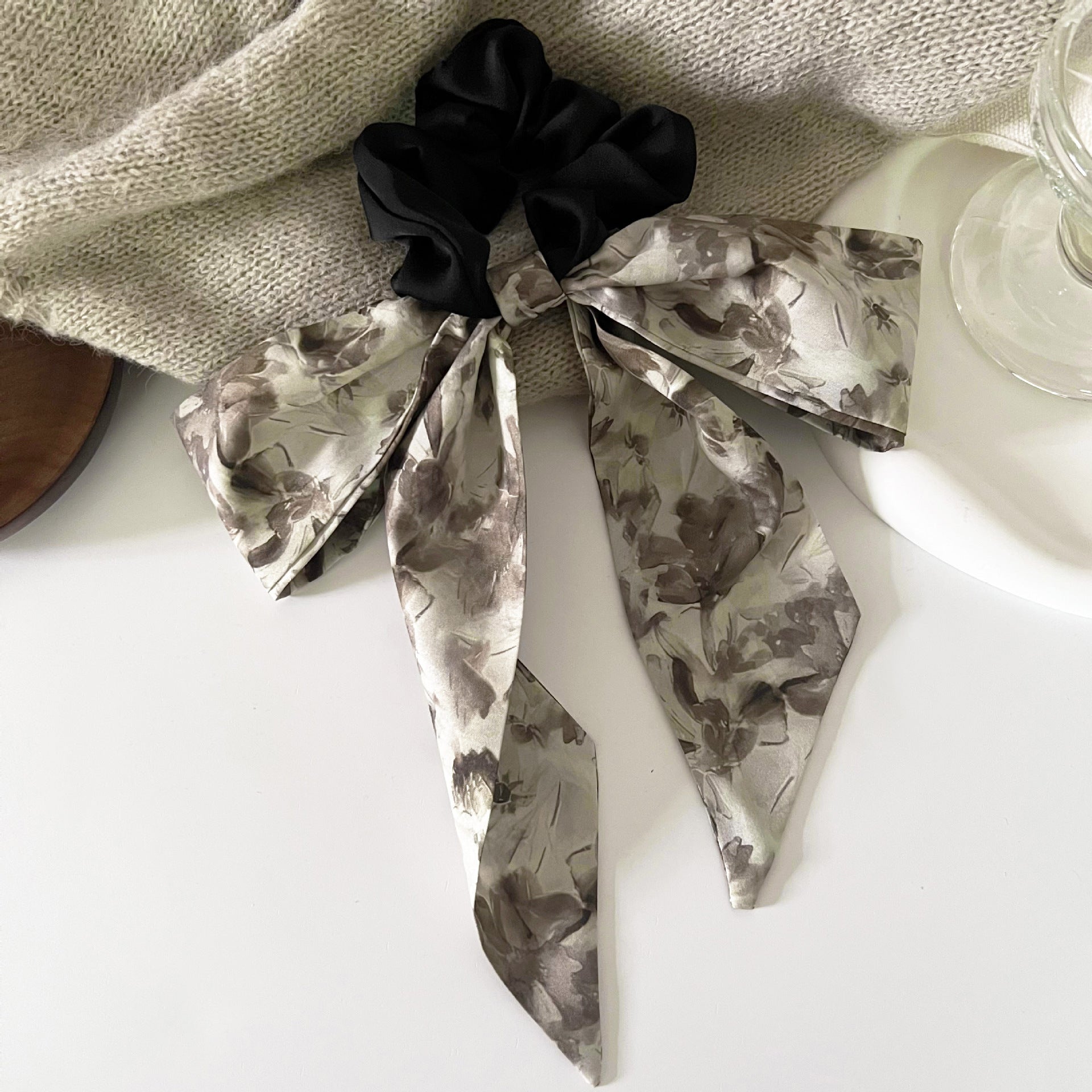 Wholesale Retro Ribbon Bow Hair Tie