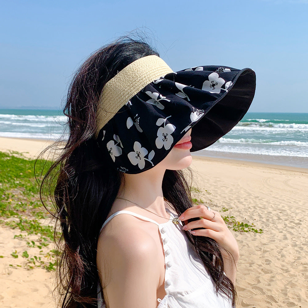 Sombrero de cubo de vinilo de protección UV de algodón al por mayor