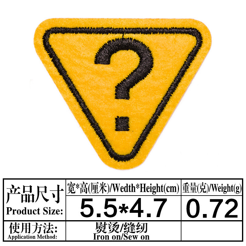 Wholesale Felt Decorative Patches DIY Craft Supply Hedgehog Lemon Tree Applique For Clothing Bags Towels