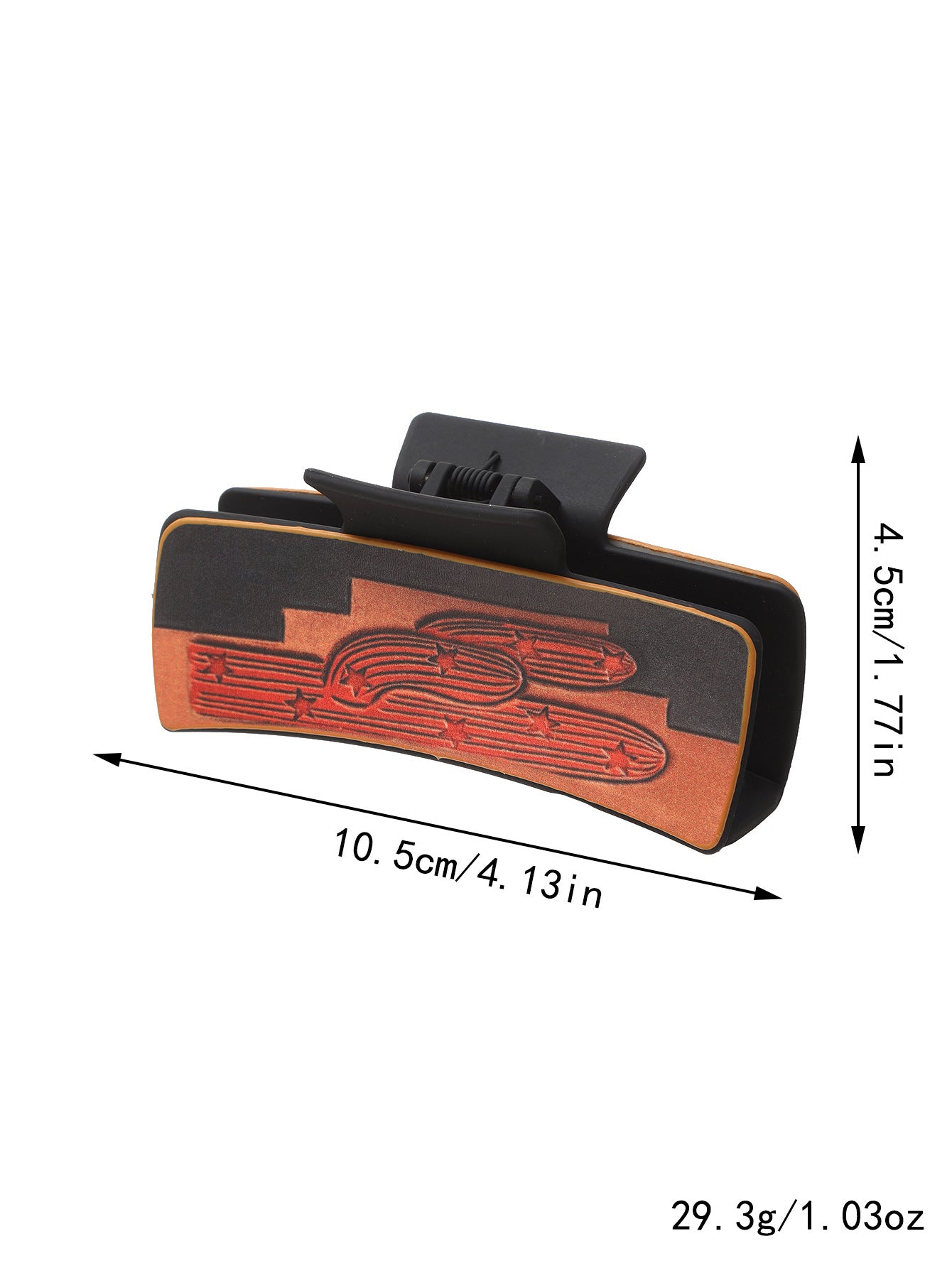 Wholesale Western Style Cactus Feather Sunflower Leather Shark Clip Hairpin