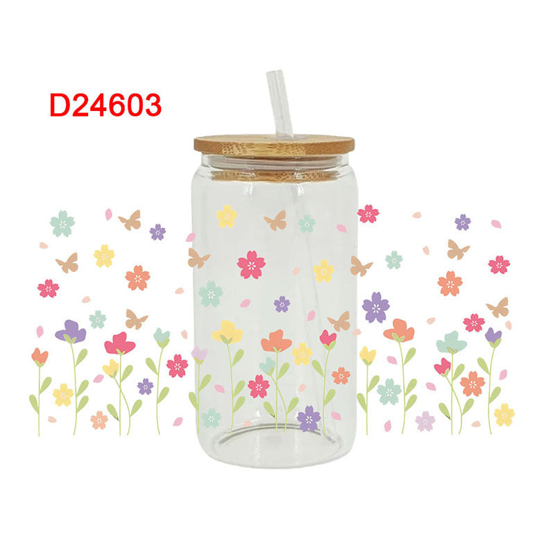 Wholesale UV Transfer Paste Glass Crystal Label Crystal Paste 16OZ UV DTF WRAPS