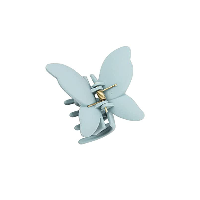 Wholesale Butterfly Frosted ABS Hair Clips