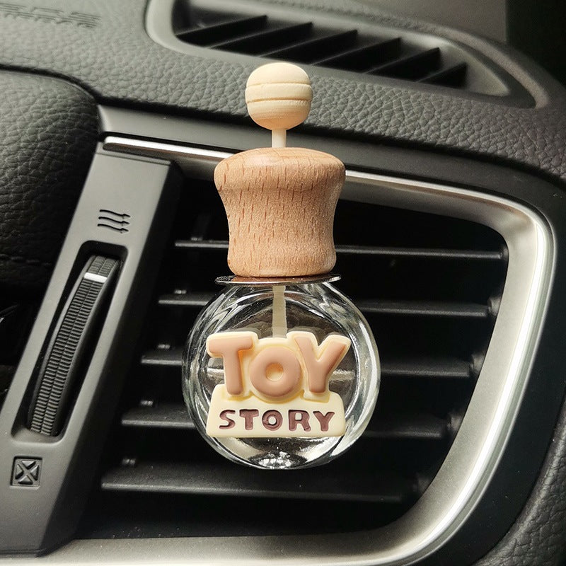 Wholesale Car Air Conditioning Vent Decoration Cute Ornaments Perfume Empty Bottle