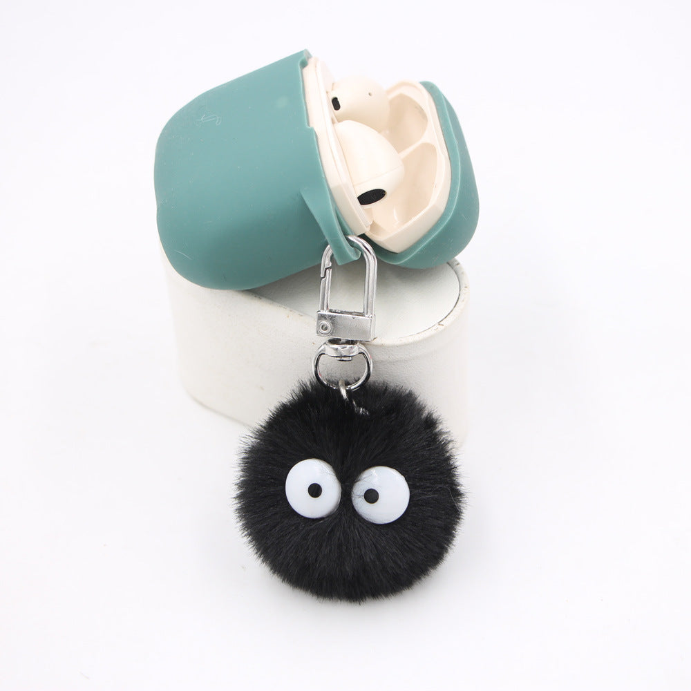 Wholesale Anime Soot Keychain Pendant Cross Eyed Design Alloy Fashion Accessory Bag Charm Gift Boutique Resale OLY Exclusive