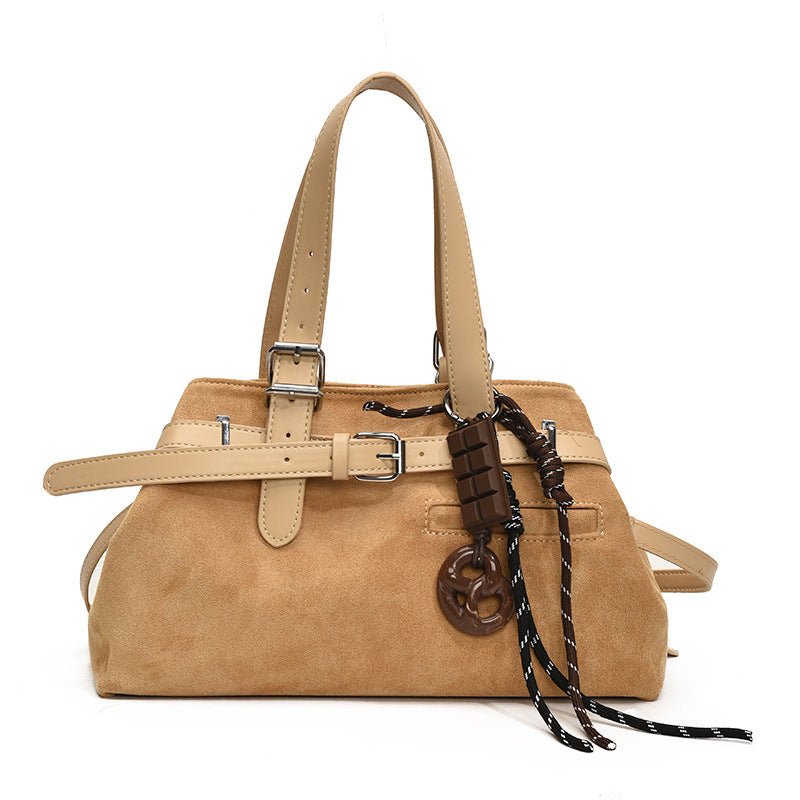 Wholesale Retro large capacity commuter handbag shoulder bag