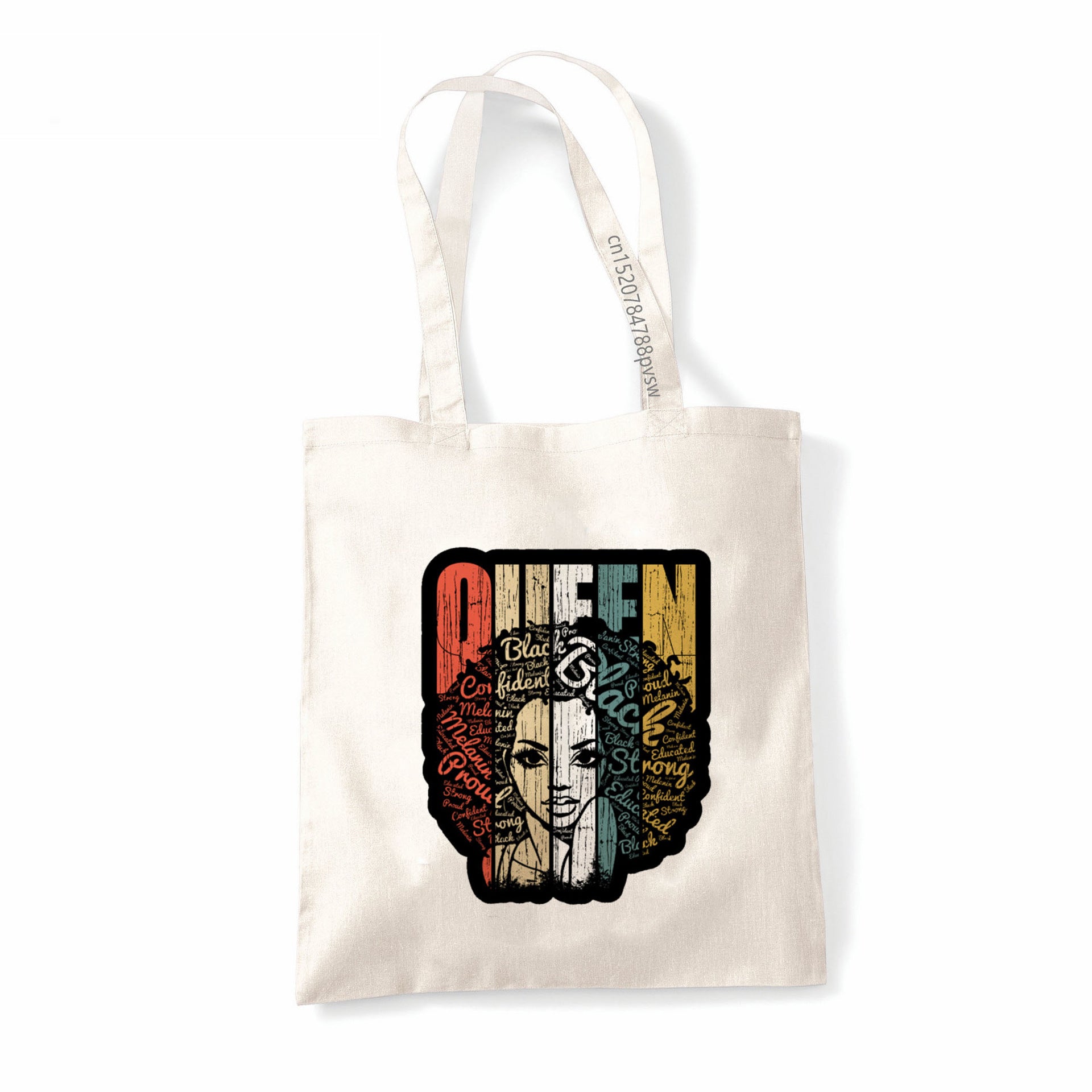 Wholesale Inspirational Printed Canvas Bags, Environmentally Friendly Handbags, Shopping Bags