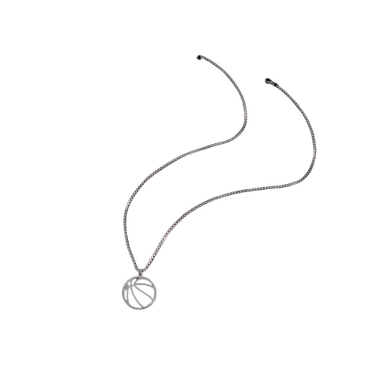 Wholesale Stainless steel hip-hop sports series clavicle chain