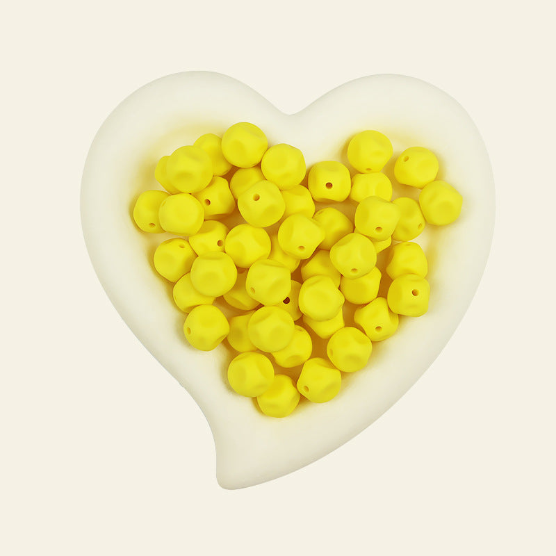 Wholesale 15mm Irregular Silicone Bead DIY Bead Pen Accessories